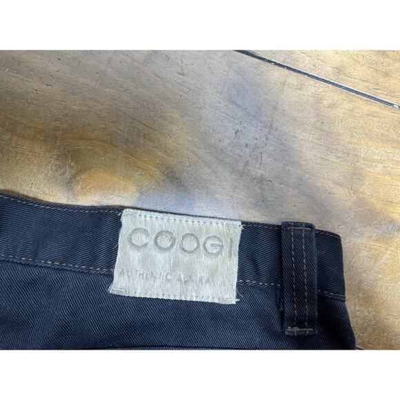 Vintage Y2K Hip Hop Black Embroidered Coogi Jeans Size 40x32 - Picture 12 of 15